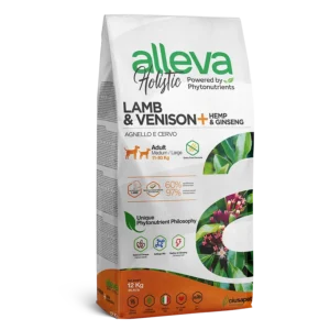 alleva | holistic lamb & venison medium/maxi, 12kg