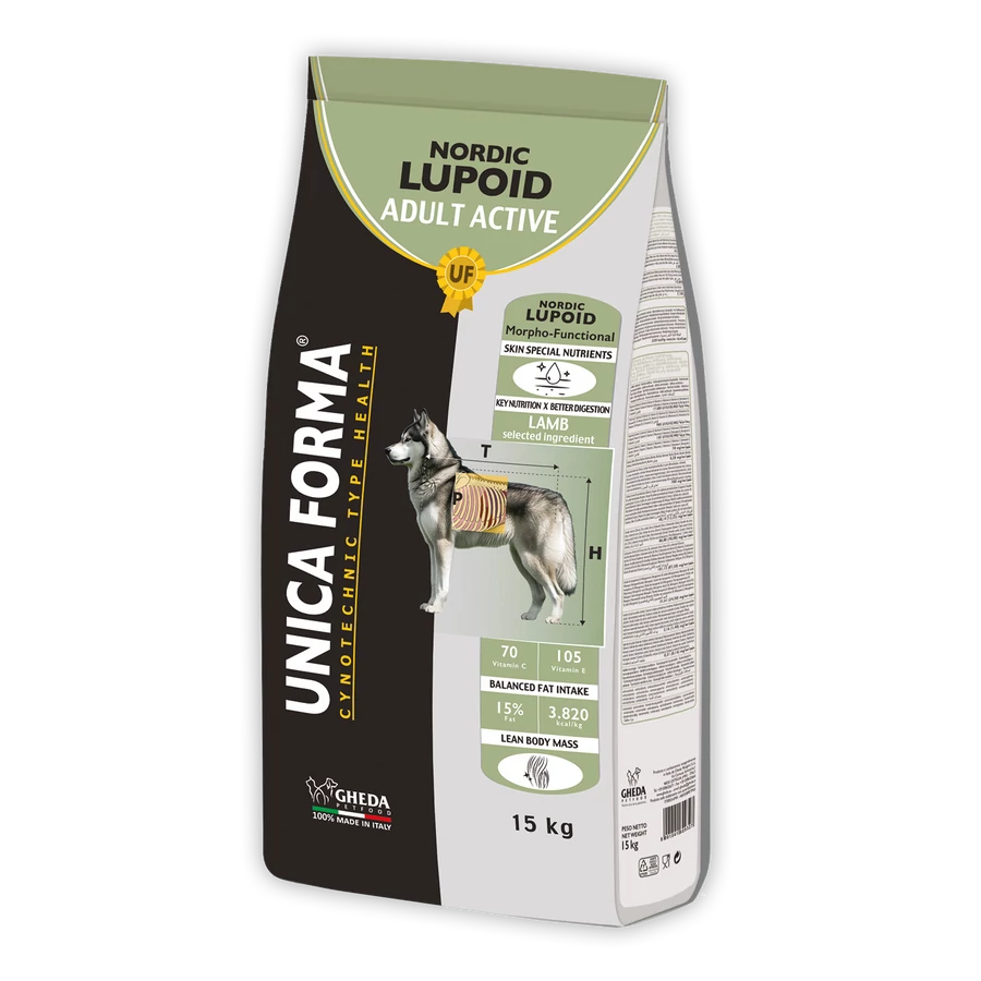 gheda | unica forma lupoid nordic adult active, 15 kg gheda | unica forma lupoid nordic adult active, 15 kg