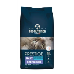 pro nutrition prestige cat adult sterilized chicken, 10 kg