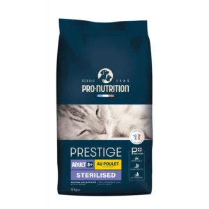 pro nutrition prestige cat adult 8+ sterilized, 10 kg