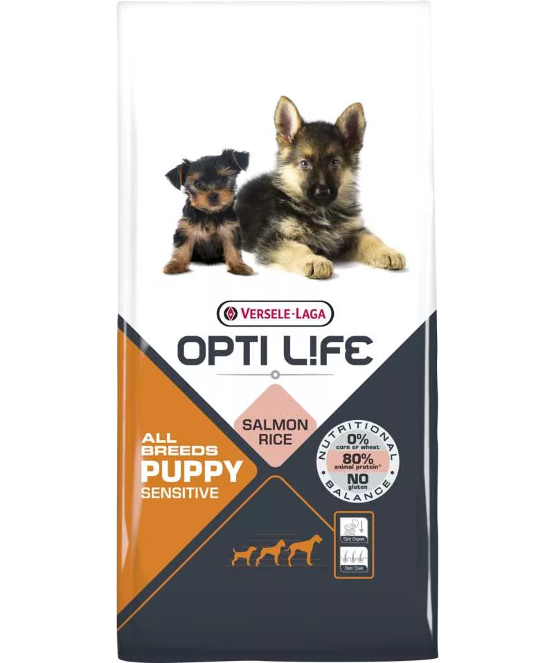 Opti Life Puppy Sensitive All Breeds 12.5 kg
